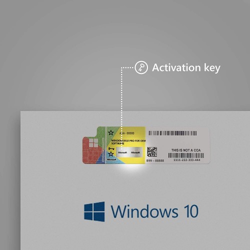 Microsoft Windows 10 Pro Türkçe 64Bit OEM (FQC-08977)