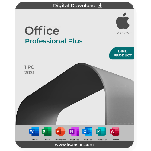 Office 2021 Pro Plus Mac BIND Lisans Anahtarı | Office 2021 Mac BIND Pro Plus Satın Al - Orjinal çok ucuz fiyata Microsoft Office 2021 Professional Plus key. Retail Lisans Key