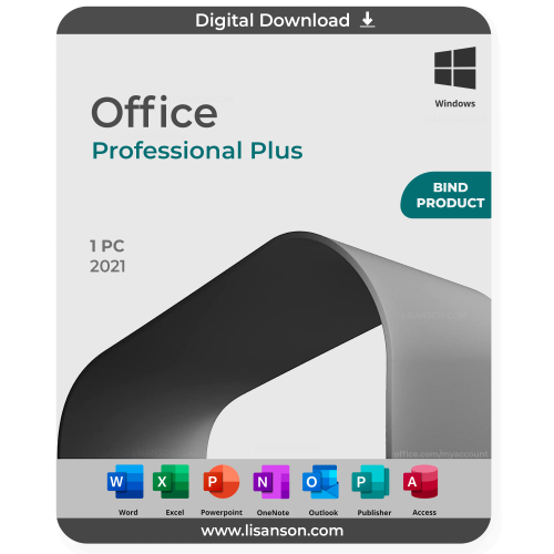 Office 2021 BIND Lisans Anahtarı Dijital Lisans Anahtarı | Office 2021 BIND Lisans Anahtarı Satın Al - Orjinal çok ucuz fiyata Microsoft Office 2021 Professional Plus key. BIND Lisans